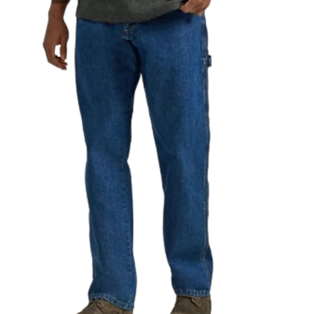 Wrangler Authentics Carpenter Men's Blue Jeans Sz 34x32